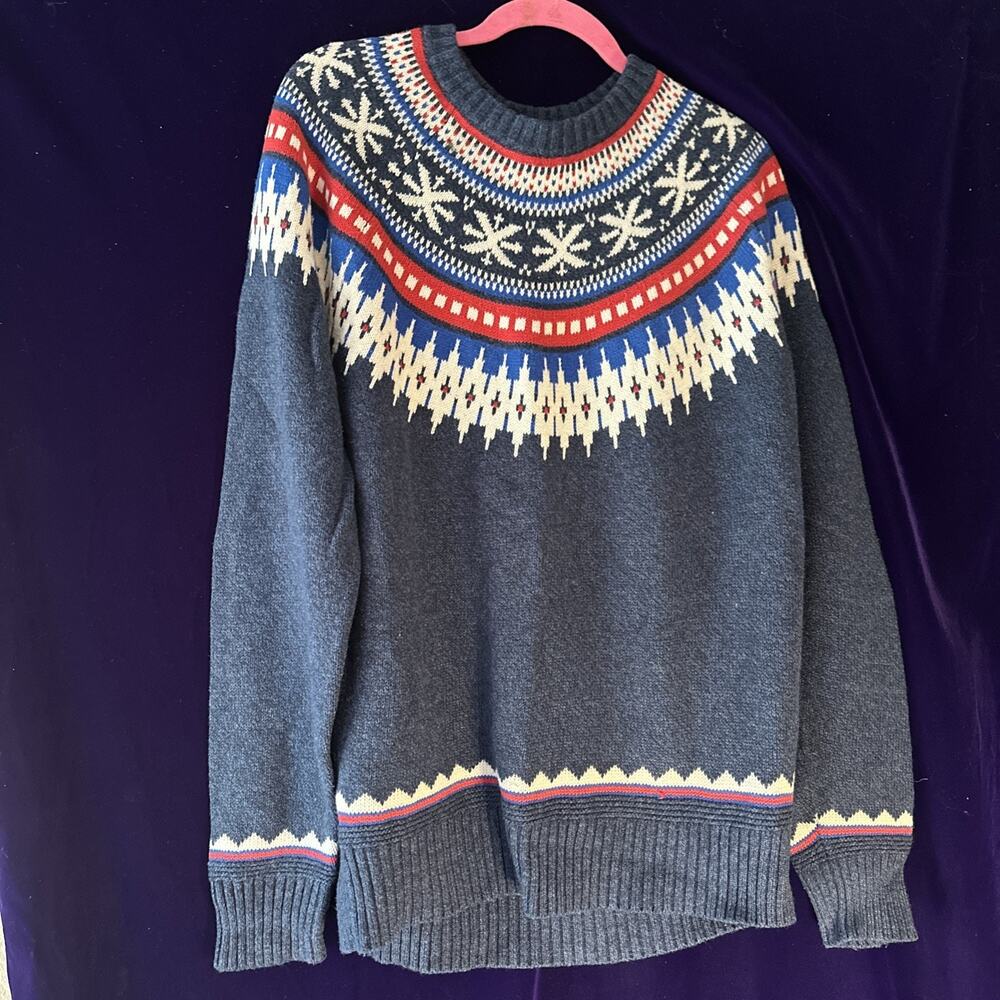 Vintage American Eagle Outfitters Wool Pullover Sweater Ski Men’s Size L